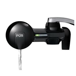 PUR Horizontal Faucet Mount Water Filtration System with Lead Reducing Filter